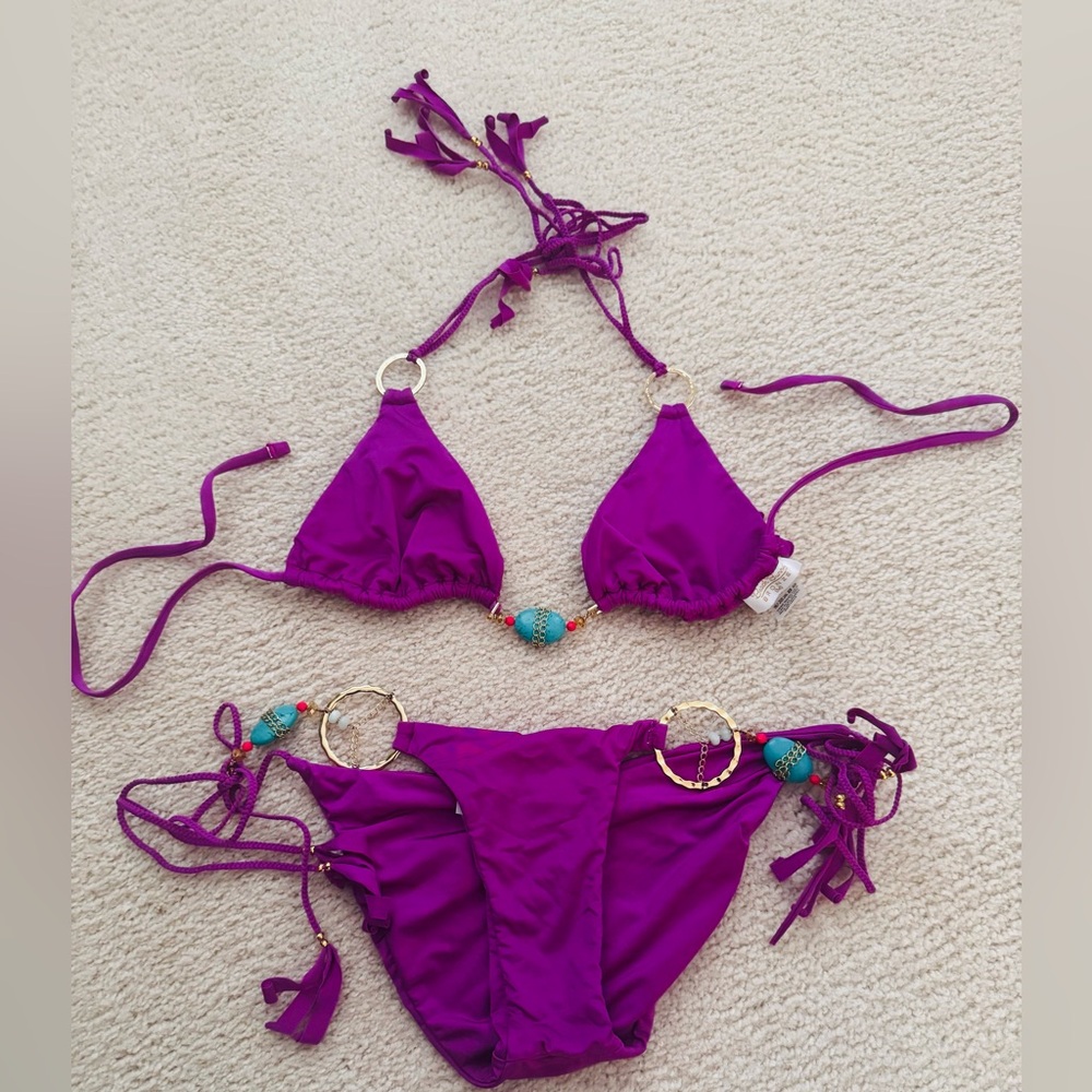 Beach Bunny Ticket to Paradise bikini medium
